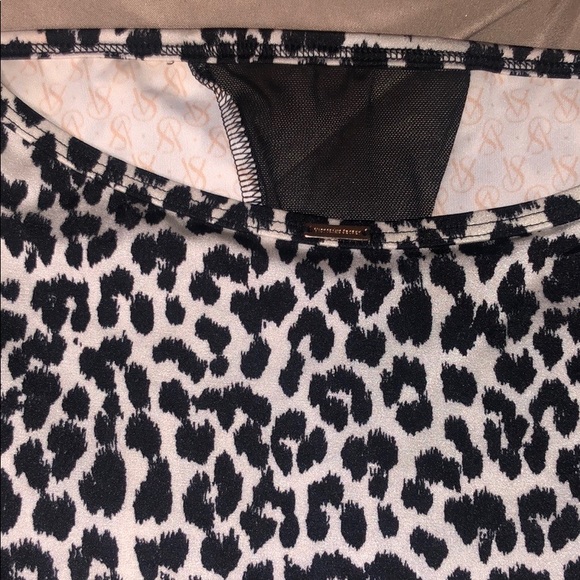 Victoria’s Secret Leopard Mesh Sides Swimsuit - Picture 6 of 8